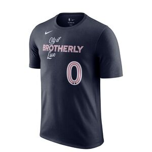 Philadelphia 76ers Tyrese Maxey Player Tee #0